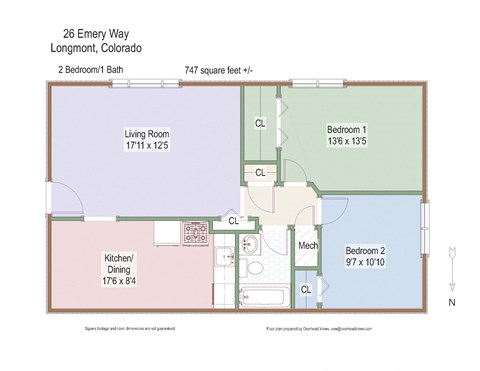 Floor Plan 26 Emery Way